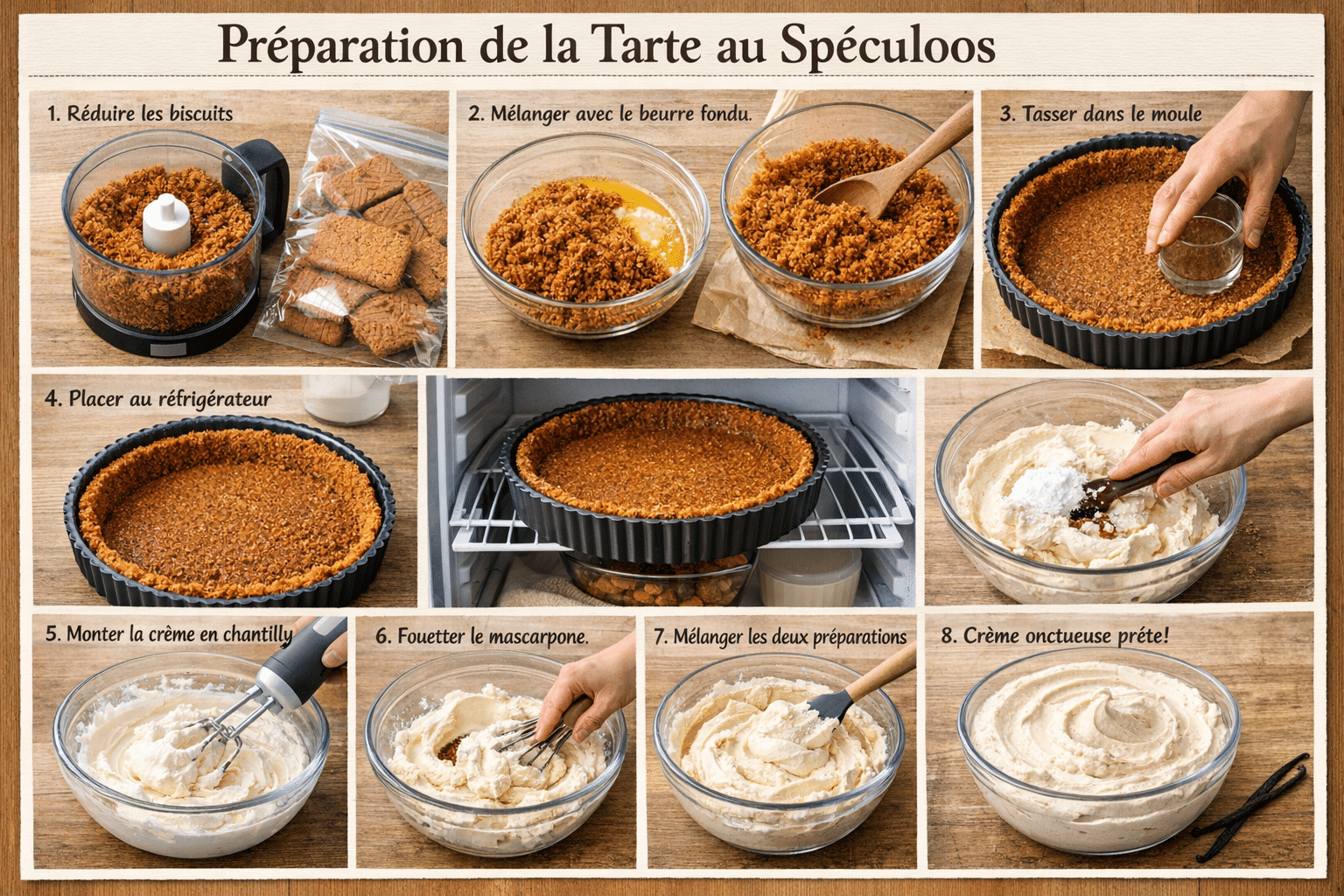 Préparer la Base au Spéculoos Préparer la Base au Spéculoos