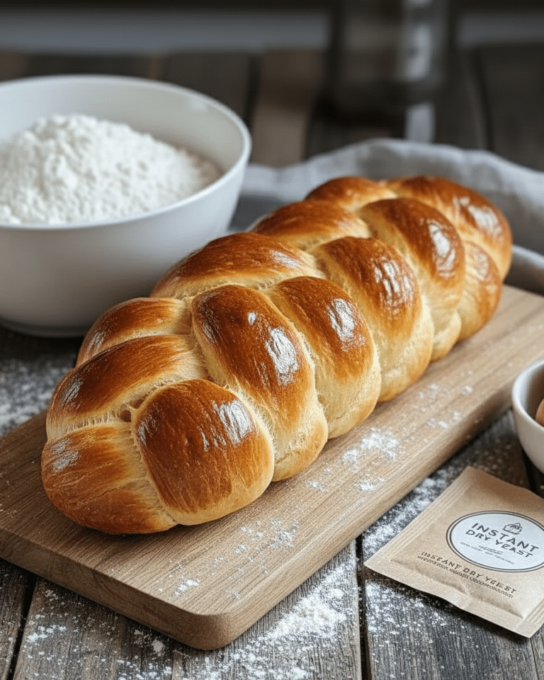 Brioche tressée recette facile