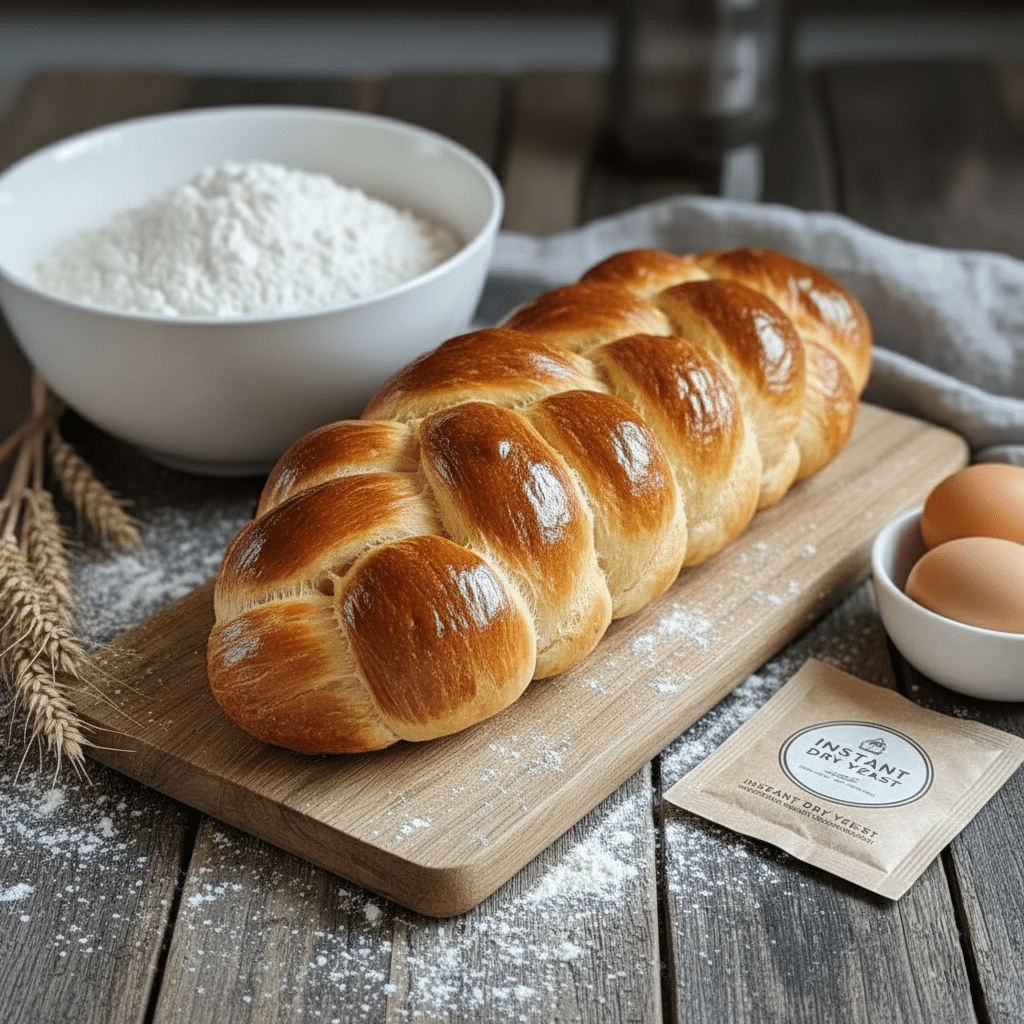Brioche tressée recette
