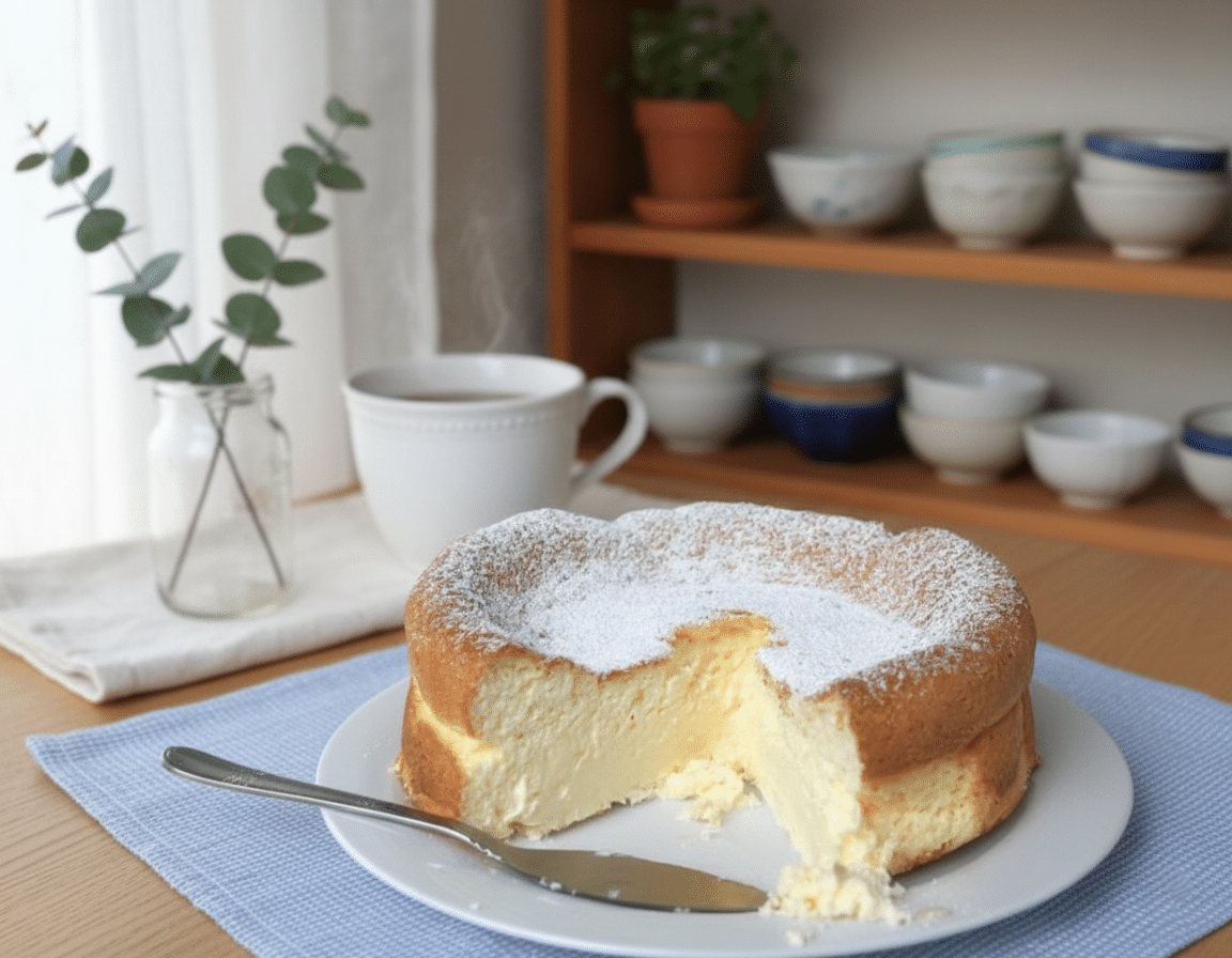 Gâteau Crémeux avec 3 Yaourts et 2 Œufs