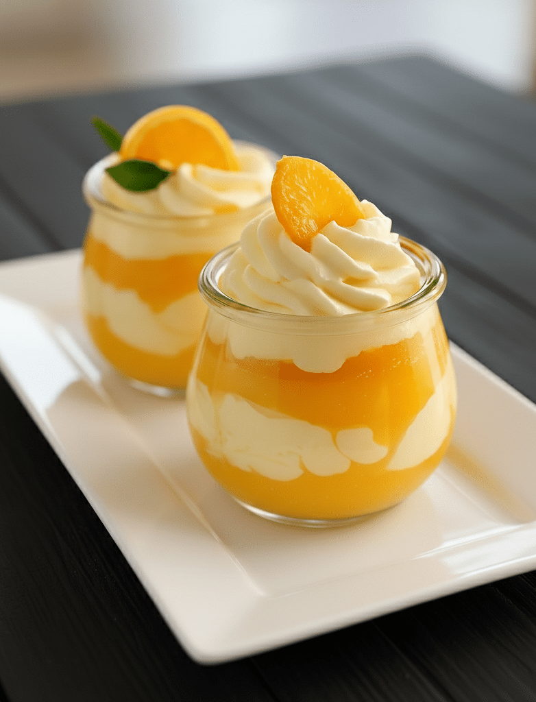 la Mousse aux Clémentines recette