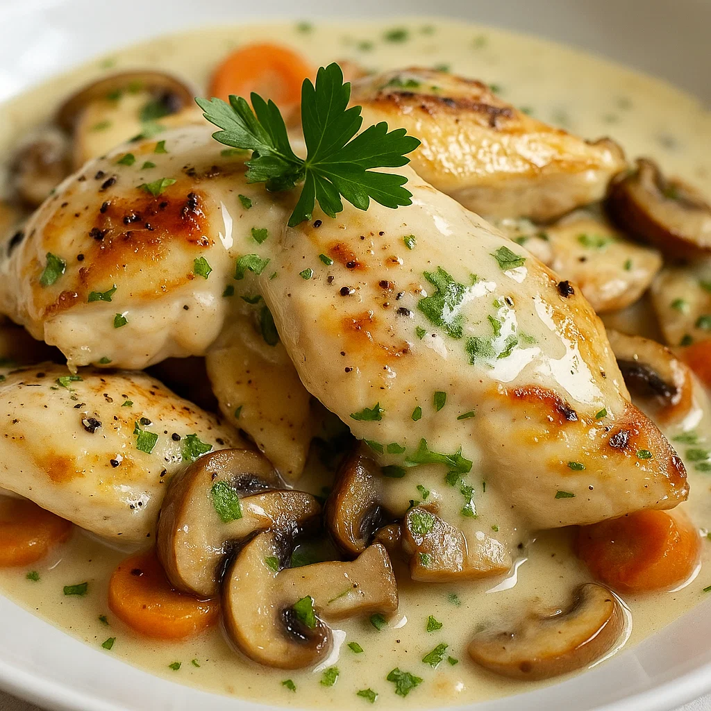 Blanquette de Poulet Crémeuse