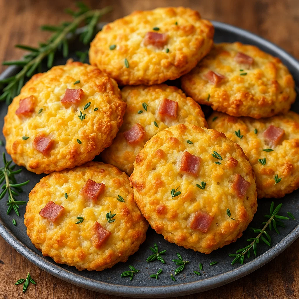 cookies-sales-jambon-&-emmental-2 Cookies Salés Jambon & Emmental