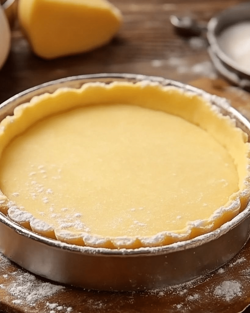 La Pâte Sablée (à faire en avance)