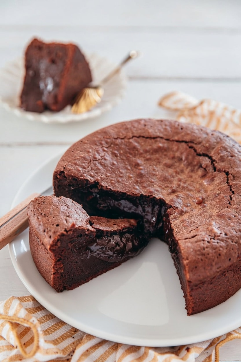 Fondant au Chocolat Léger sans Sucre ni Beurre