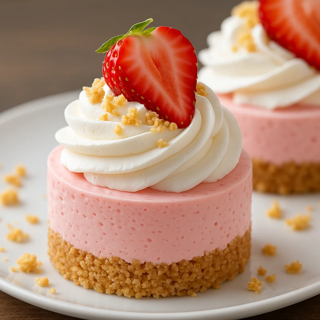 mini-cheesecakes-à-la-fraise-1 mini cheesecakes à la fraise