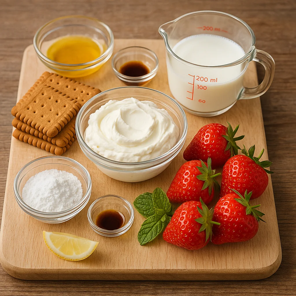 mini-cheesecakes-à-la-fraise-3 mini cheesecakes à la fraise