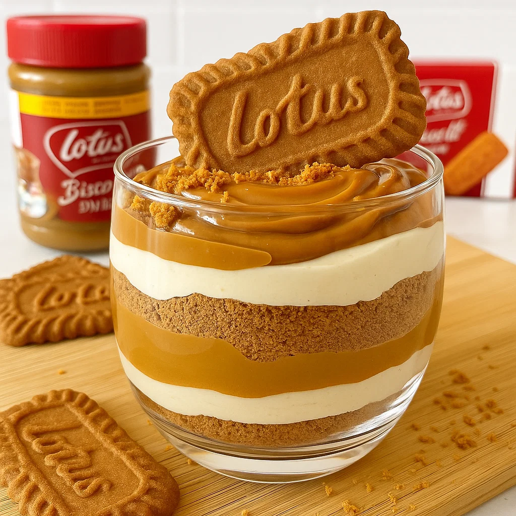 Verrine Mousse Spéculoos