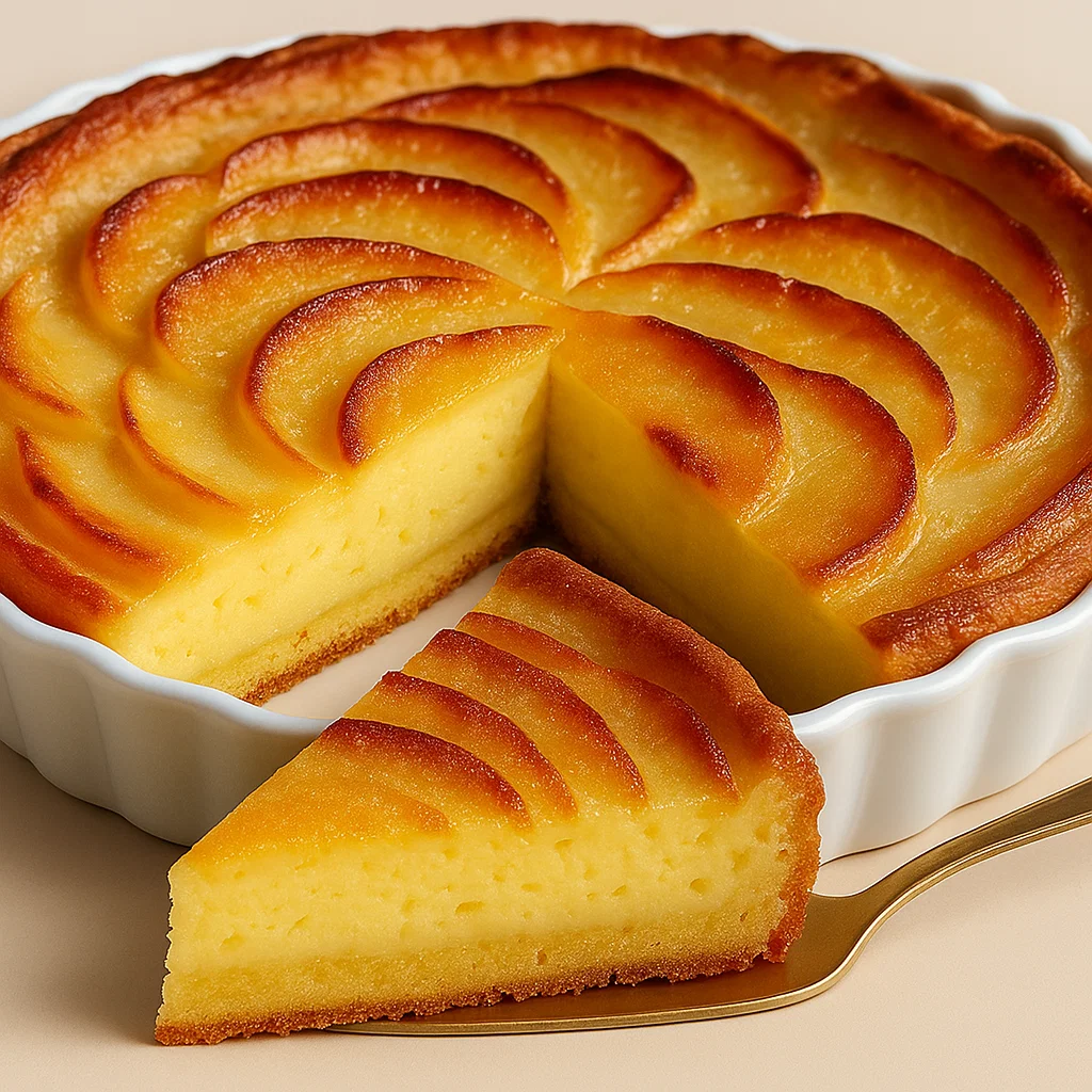 Flan aux Pommes et Yaourt