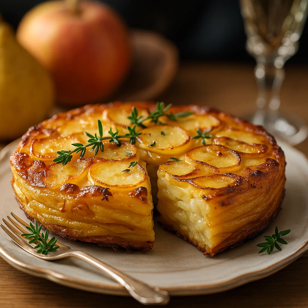 Galette de Pommes de Terre Alsacienne_1 Galette de Pommes de Terre Alsacienne