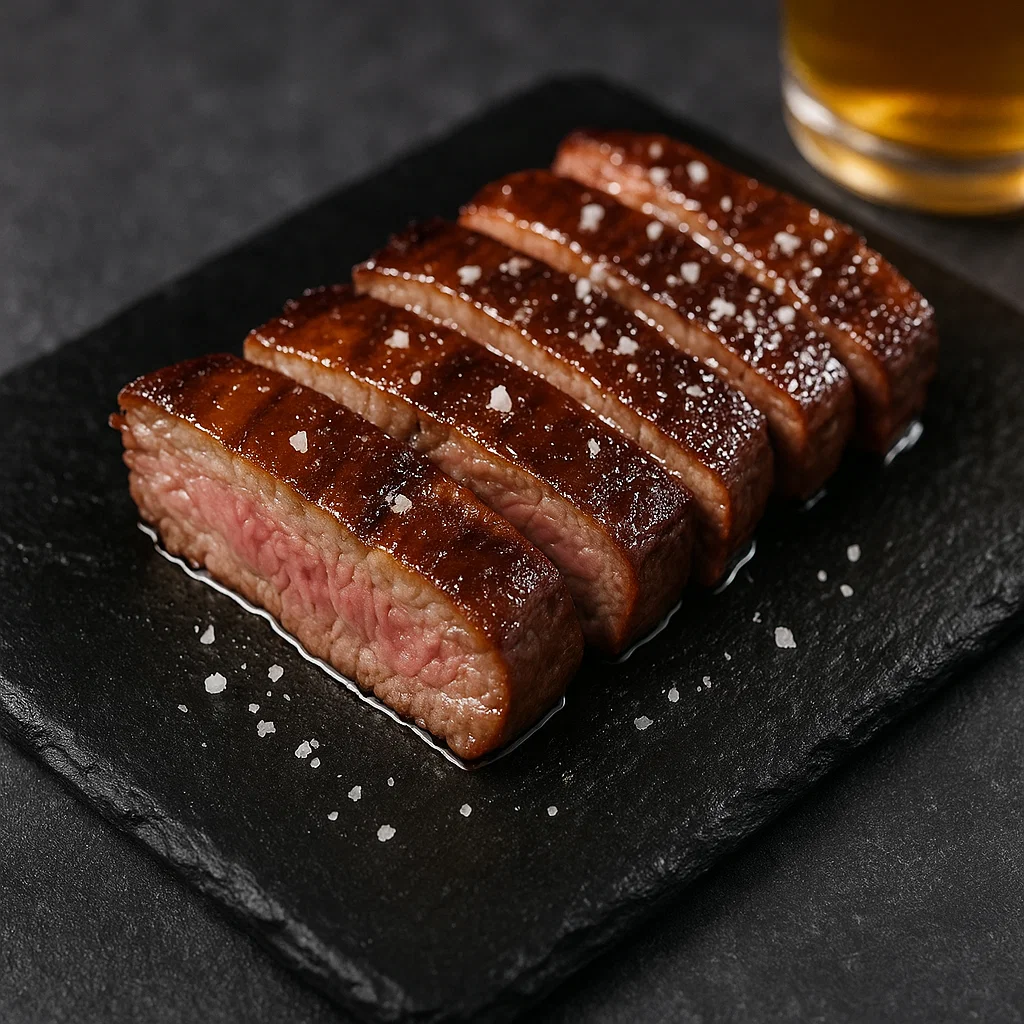 Magret de canard au miel