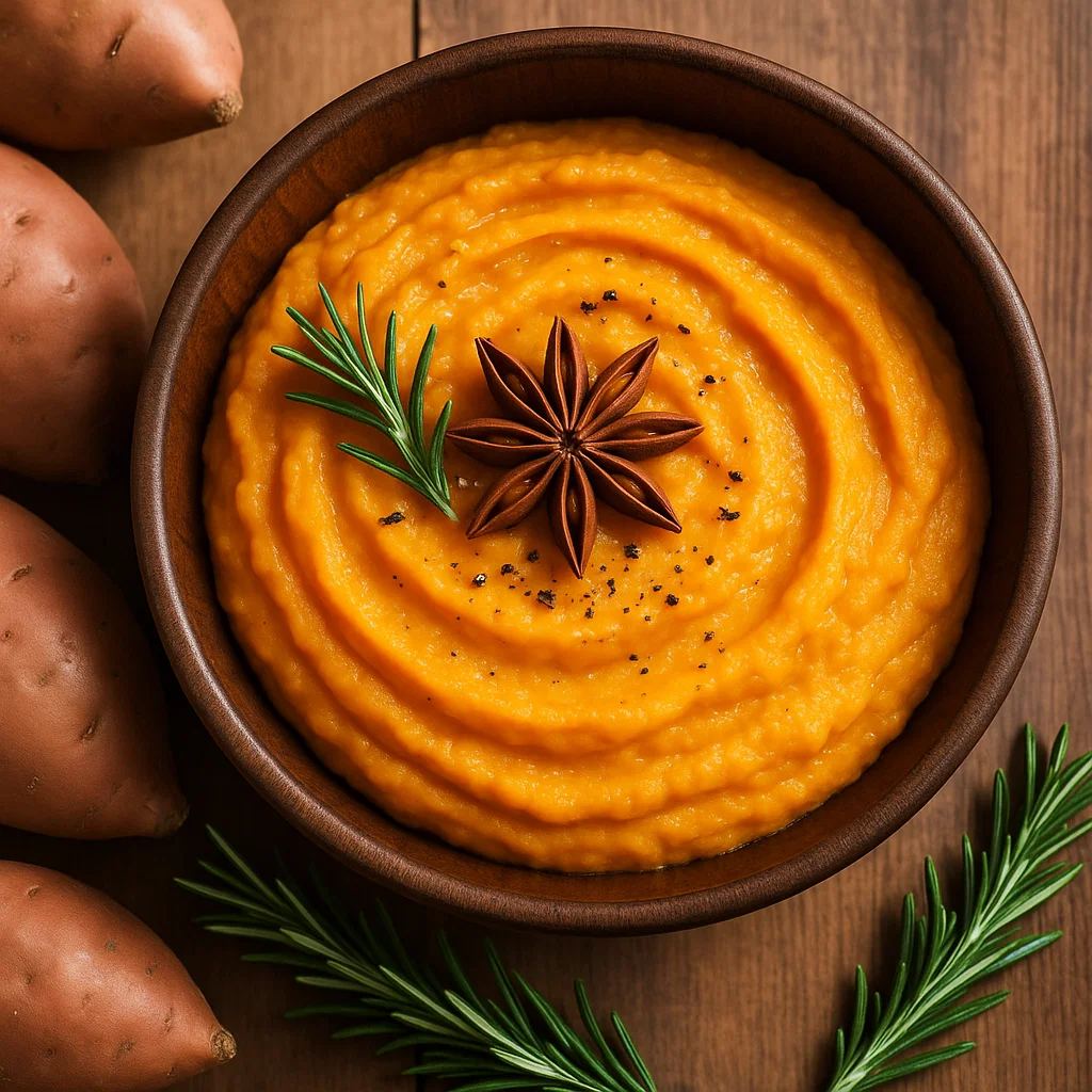 la Purée de Patate Douce