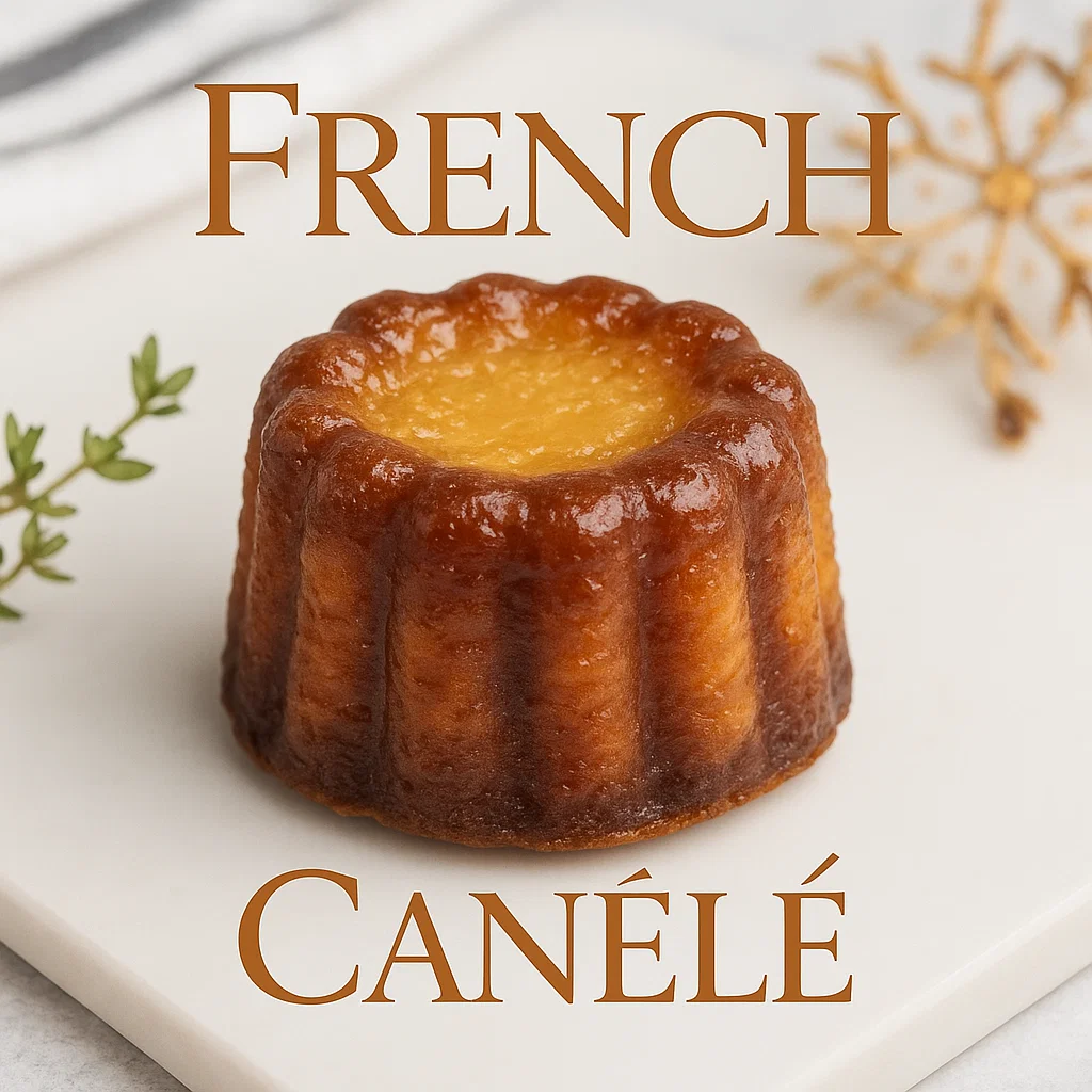 Vanilla-Almond French Canelés