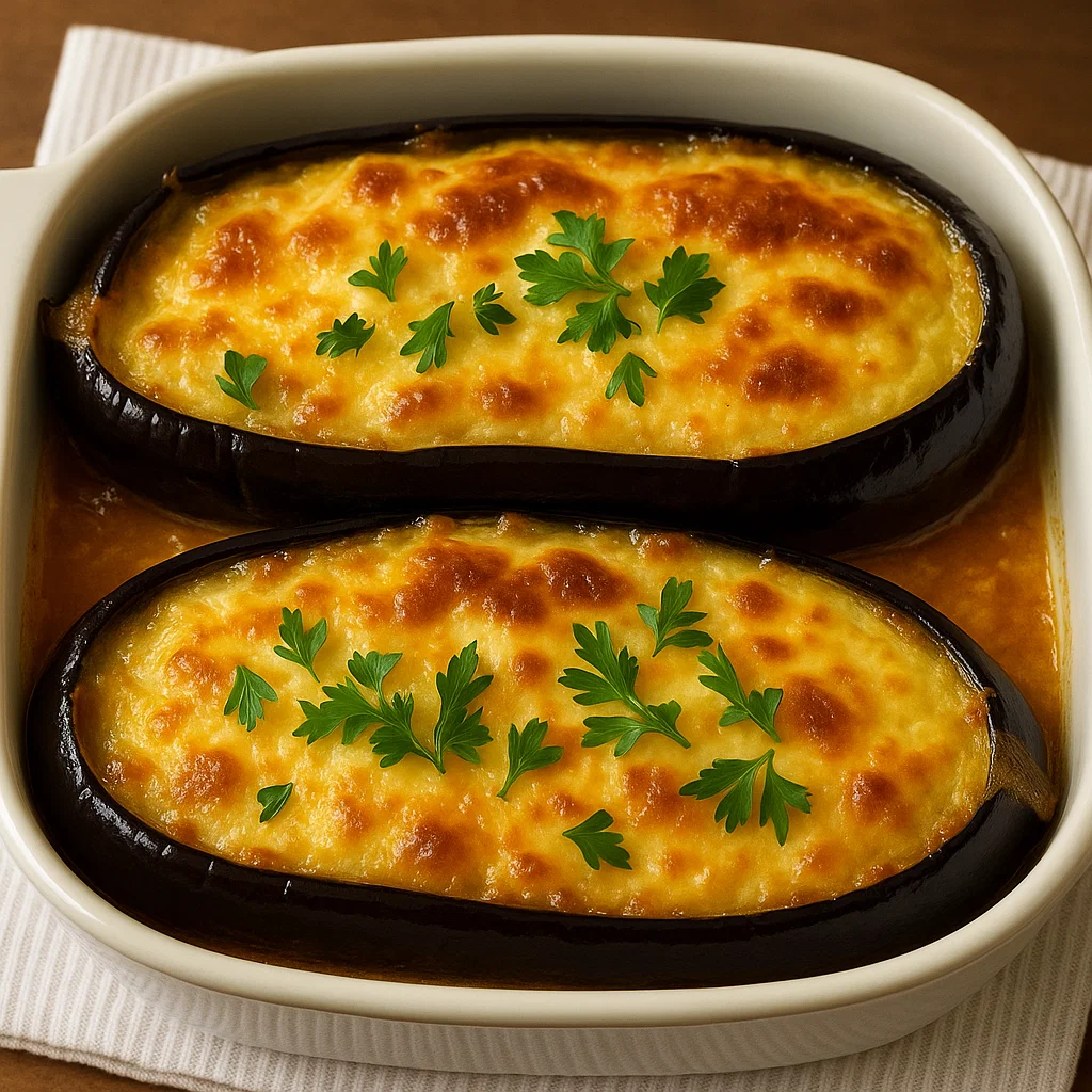 aubergines-gratinées-3 aubergines gratinées
