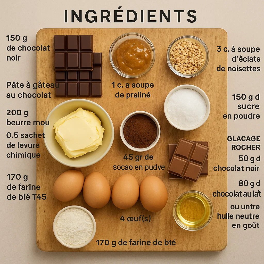 cake-moelleux-au-chocolat-&-noisettes-3 Cake Moelleux au Chocolat & Noisettes