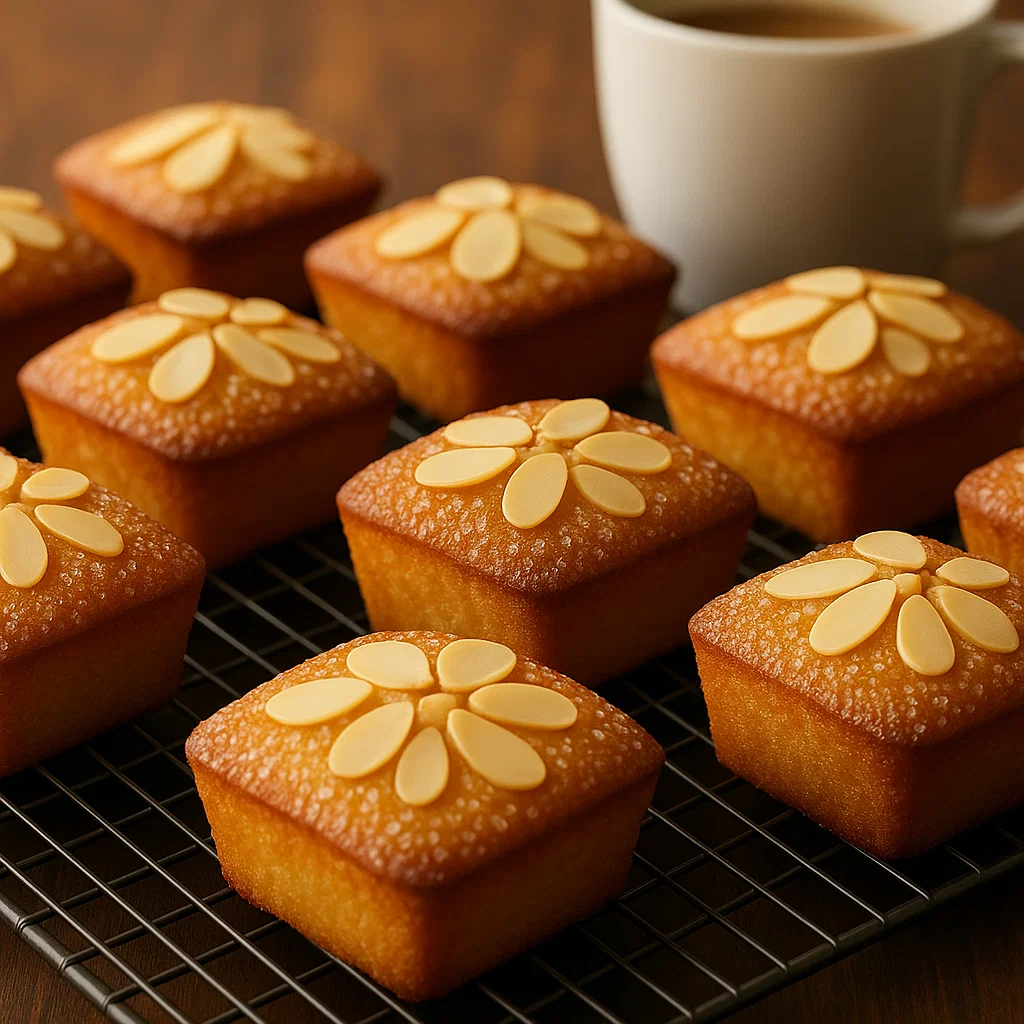 financiers-aux-amandes-2 Financiers aux Amandes
