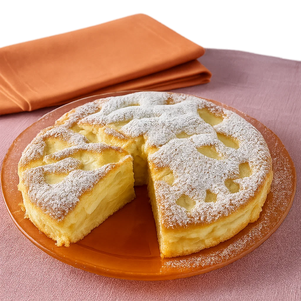Gâteau Flan aux Pommes