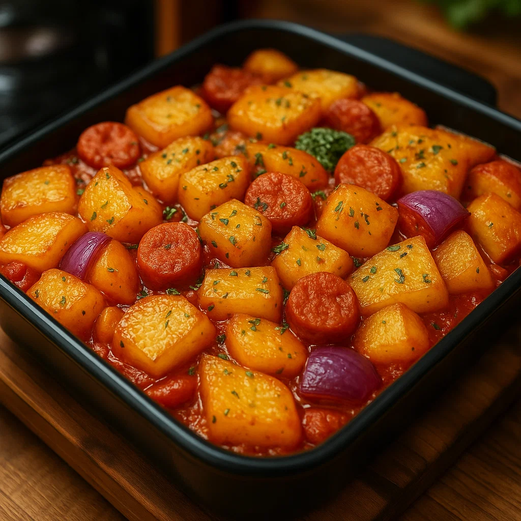 gratin-de-legumes-au-paprika-et-chorizo-2 Gratin de légumes au paprika et chorizo