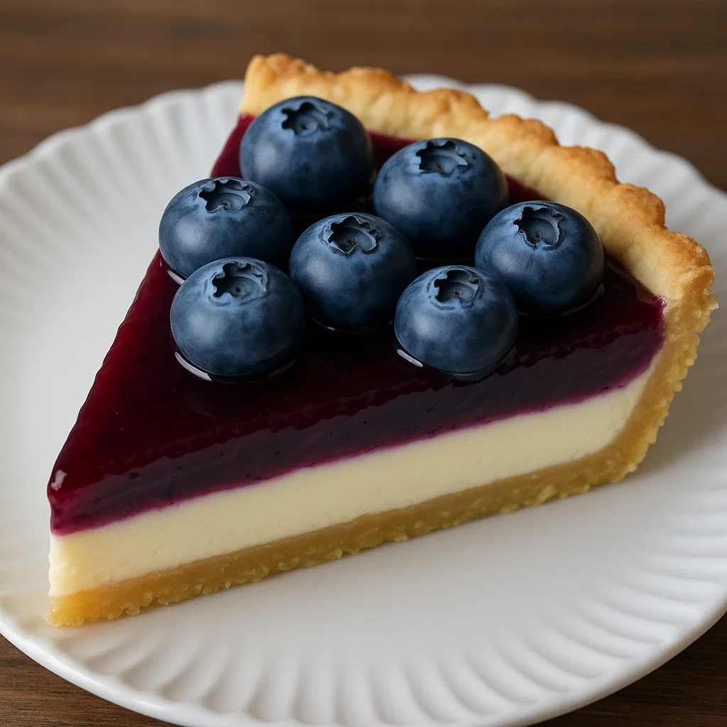 tarte au mascarpone et aux myrtilles