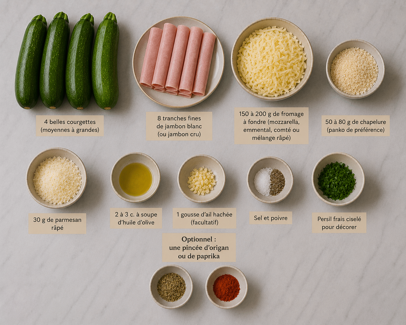 Cordon Bleu de Courgette : la version légère, fondante et ultra-gourmande