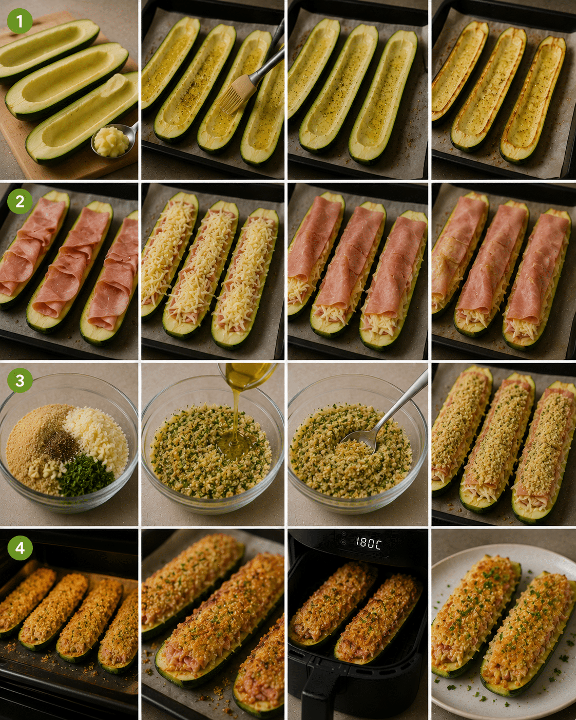 Cordon Bleu de Courgette : la version légère, fondante et ultra-gourmande du classique