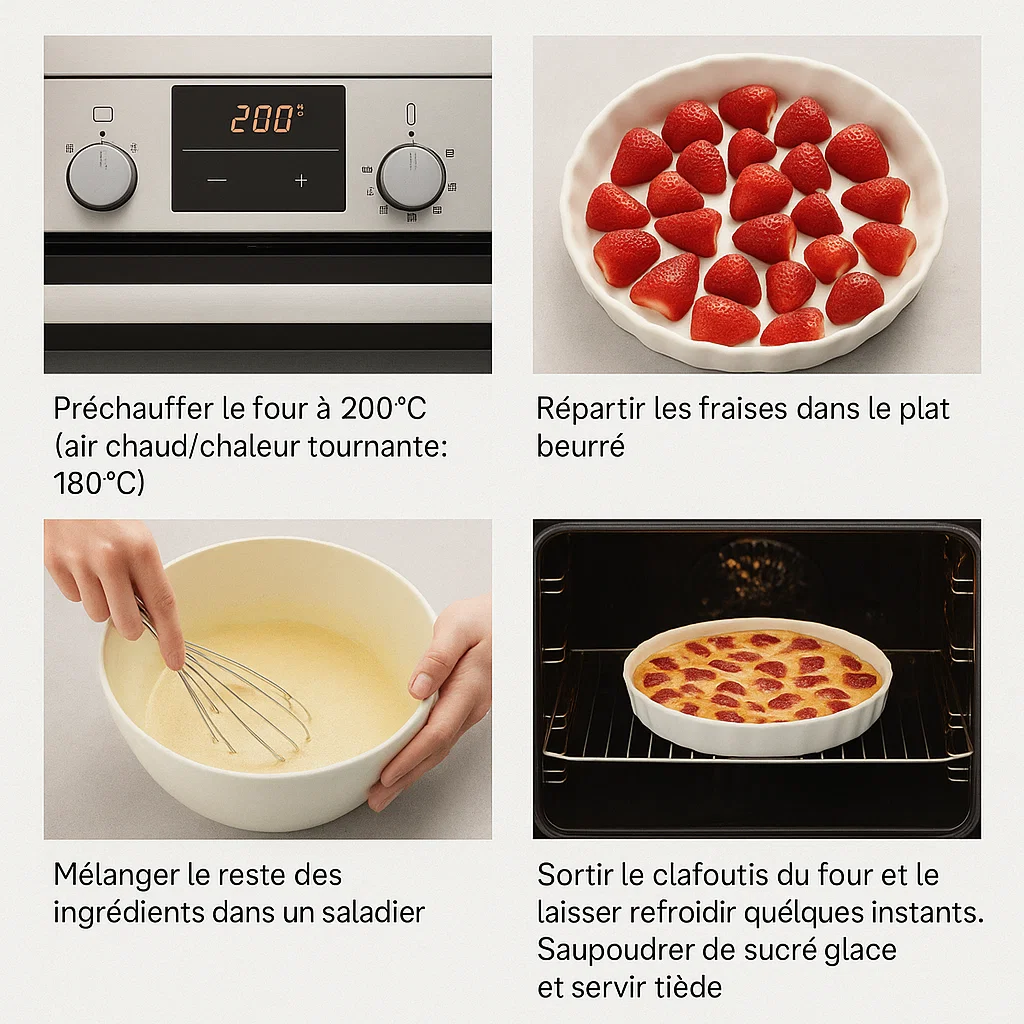 clafoutis-aux-fraises-2 Recette express de clafoutis aux fraises de saison