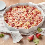 Clafoutis aux fraises traditionnel revisité