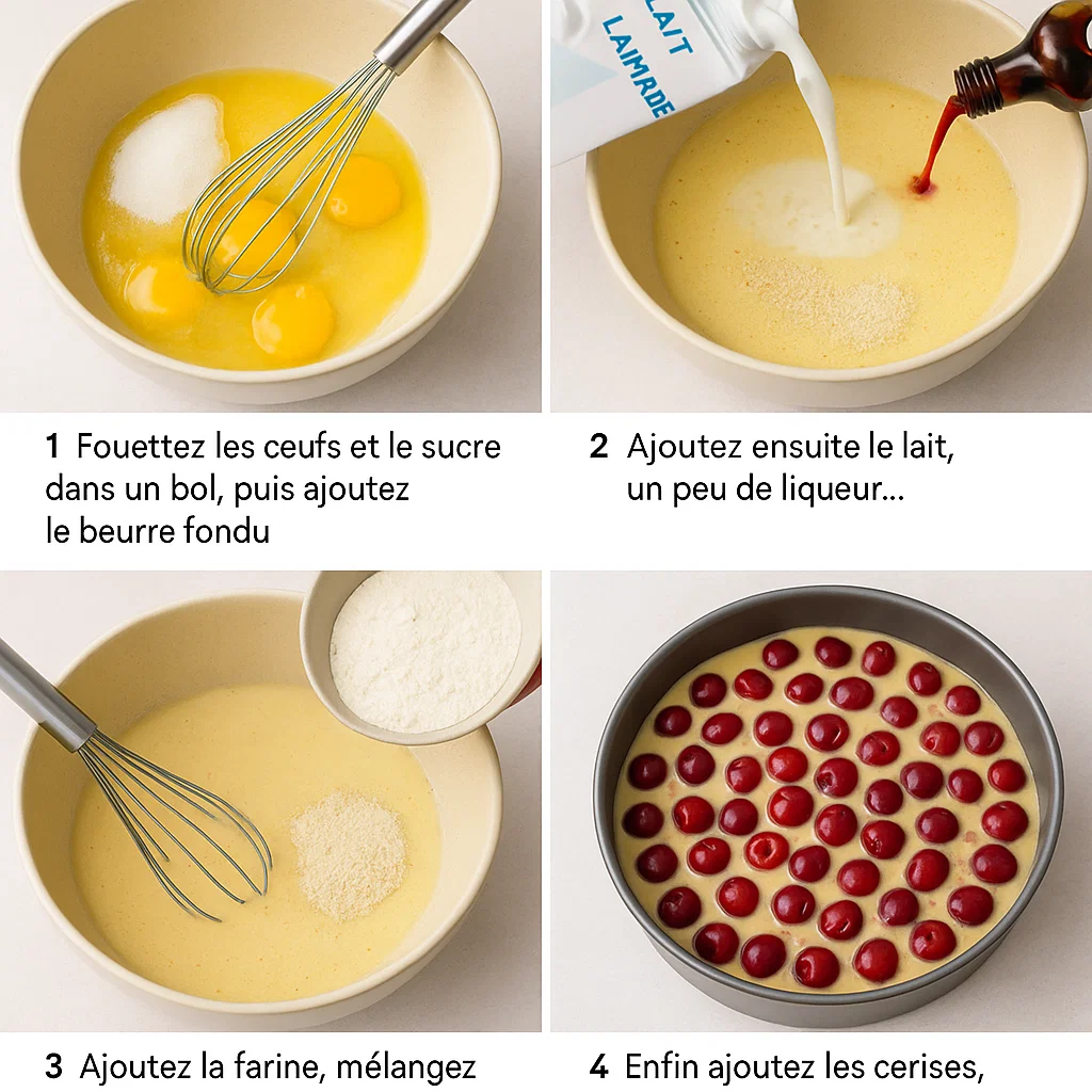 clafoutis-facile-aux-cerises-1 Clafoutis Facile aux Cerises - Un dessert gourmand et fruité