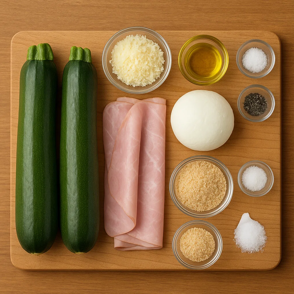 cordon-bleu-de-courgette-3 Cordon bleu de courgette coupé en deux avec fromage fondant qui s’échappe