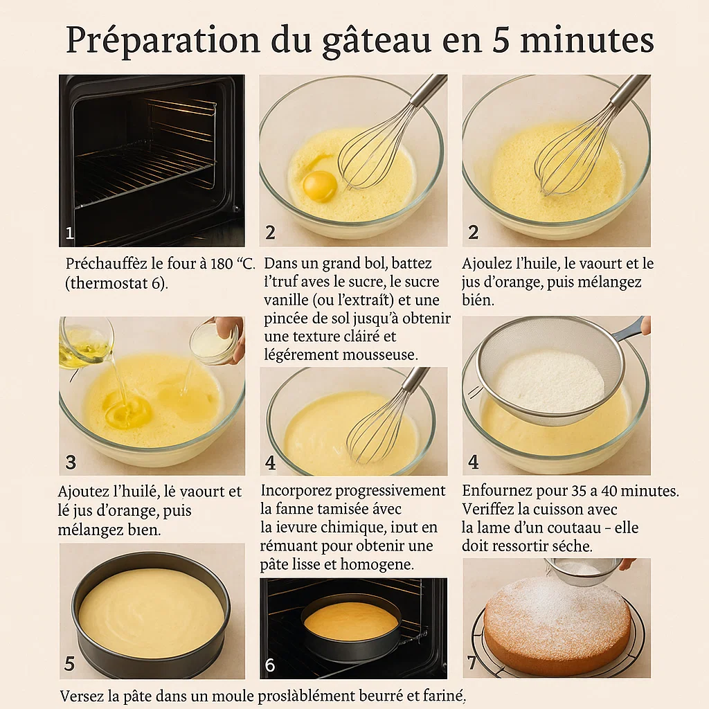 gateau-en-5-minutes-avec-1-oeuf-2 Mélange des ingrédients pour un gâteau rapide avec 1 œuf
