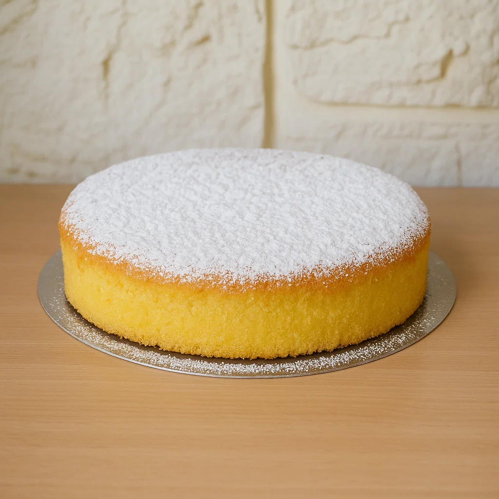gateau-en-5-minutes-avec-1-oeuf-3 Pâte à gâteau versée dans le moule avant la cuisson