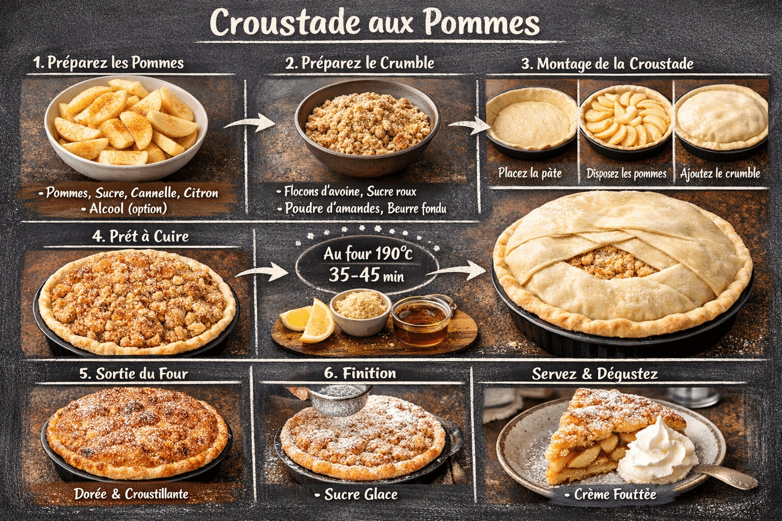 Étape par Étape: Croustade aux Pommes : La Tarte Rustique et Croustillante du Sud-Ouest de la France