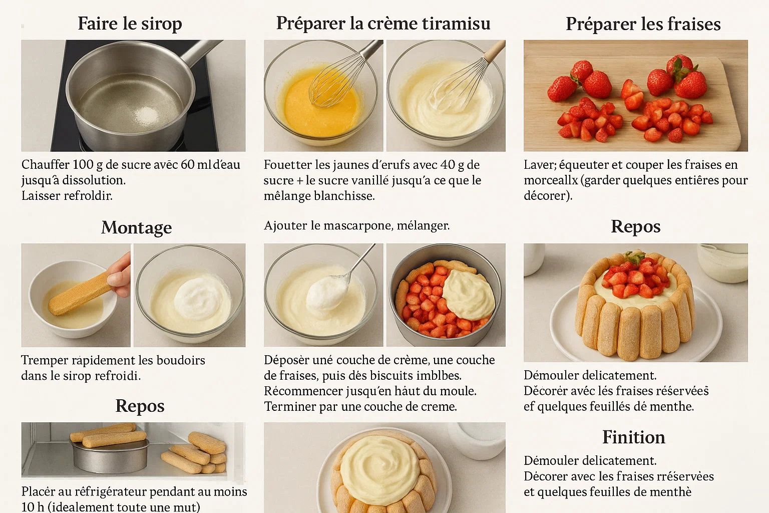 Charlotte aux Fraises Façon Tiramisu 4 Des morceaux de praliné de noisette croquant, prêts à être mixés pour la garniture de la tarte.