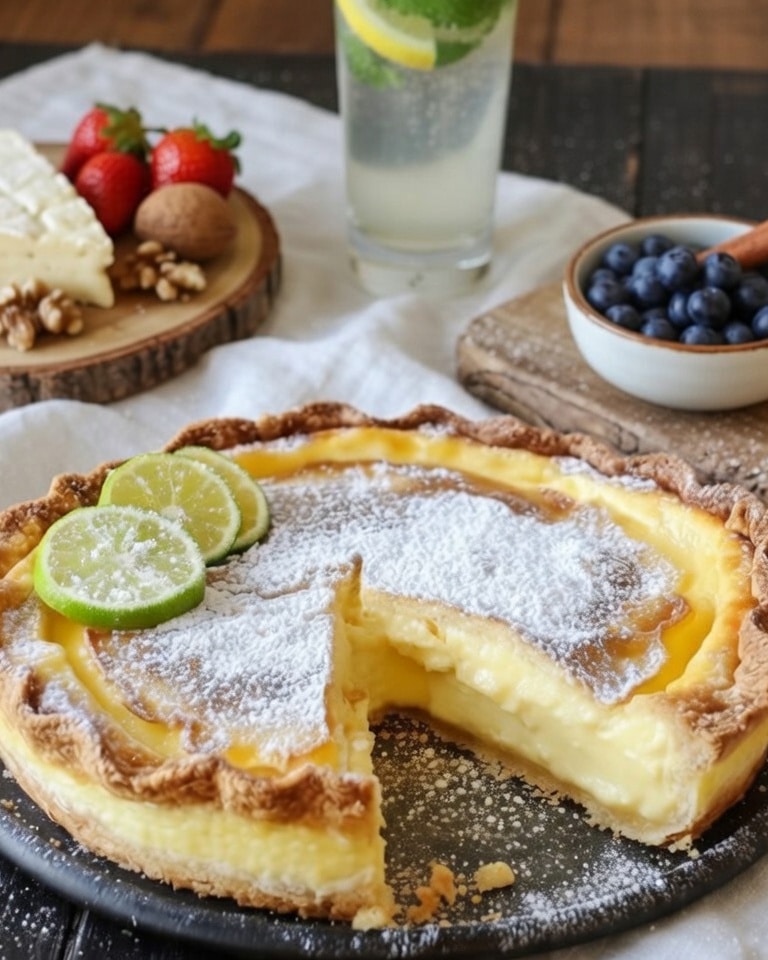 Tarte au Citron au Mascarpone Recette Facile