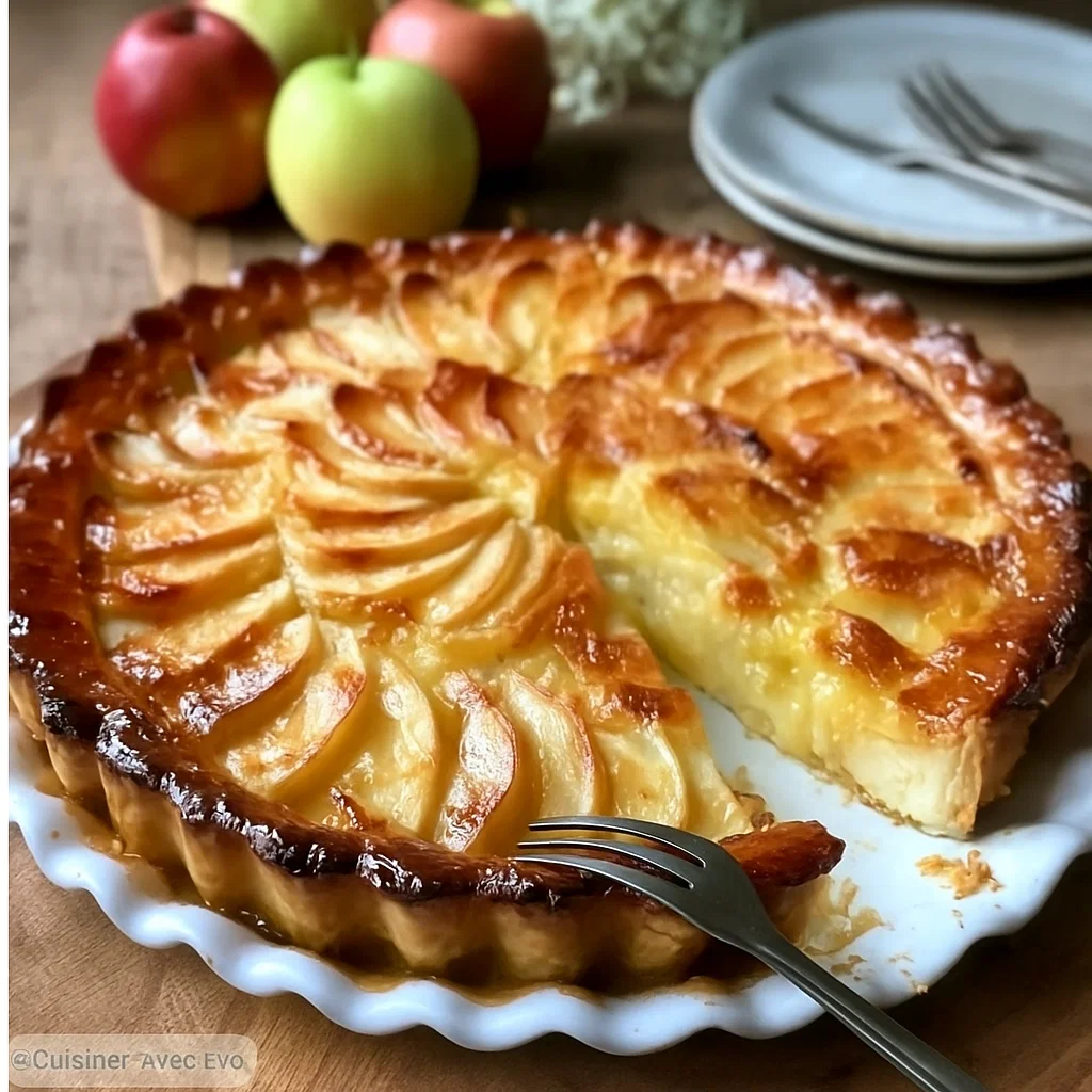 Namandier aux pommes moelleux 3 Gros plan sur la pâte à namandier, une pâte épaisse et homogène à base de poudre d'amande.