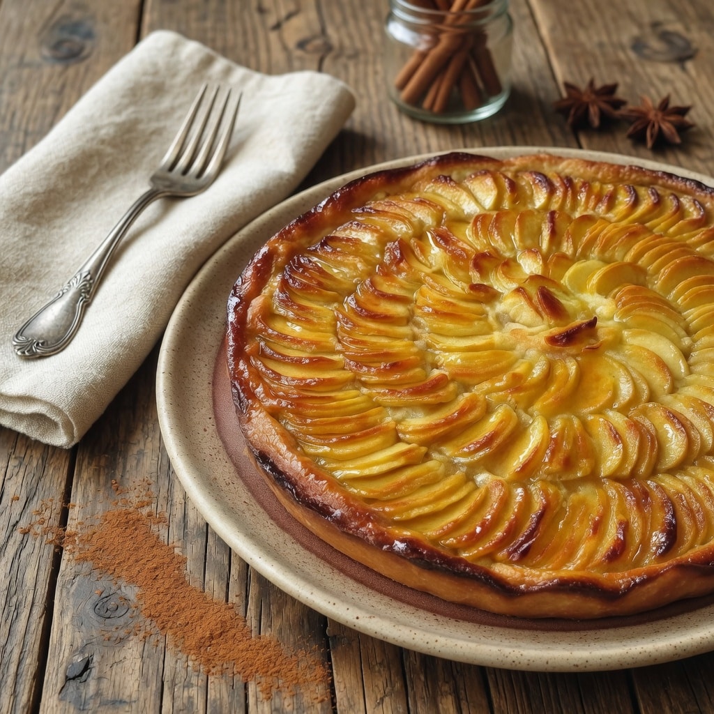 La Tarte aux Pommes à la Frangipane