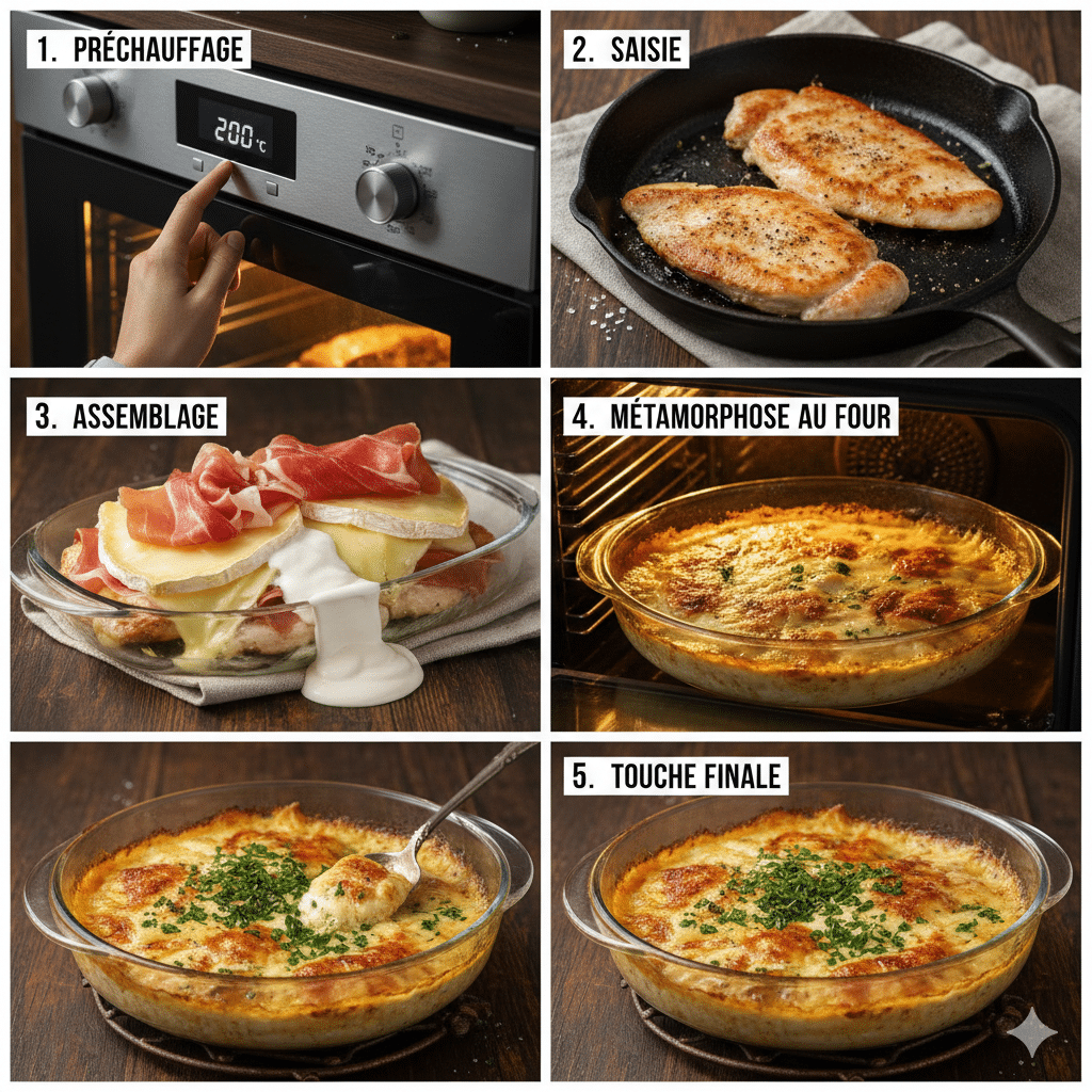 Le Guide de Préparation Étape par Étape: Escalope Savoyarde