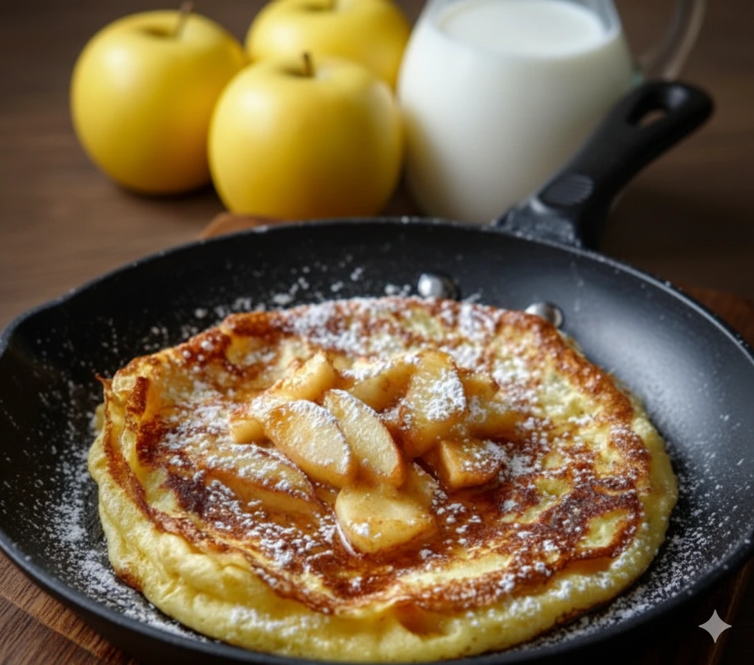 Crépiau aux Pommes le Dessert Moelleux