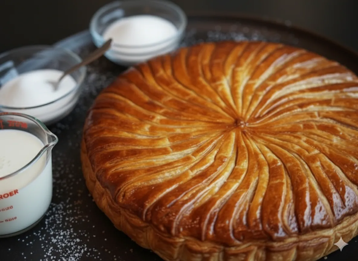 Galette des Rois à la Frangipane Façon Cyril Lignac