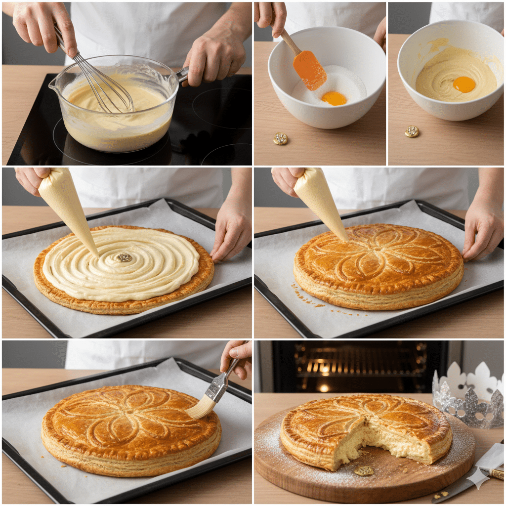 Galette des Rois à la Frangipane Façon Cyril Lignac facile