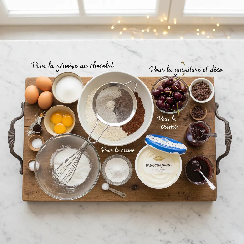 Crème fouettée au mascarpone épaisse et lisse, dans un bol froid.
