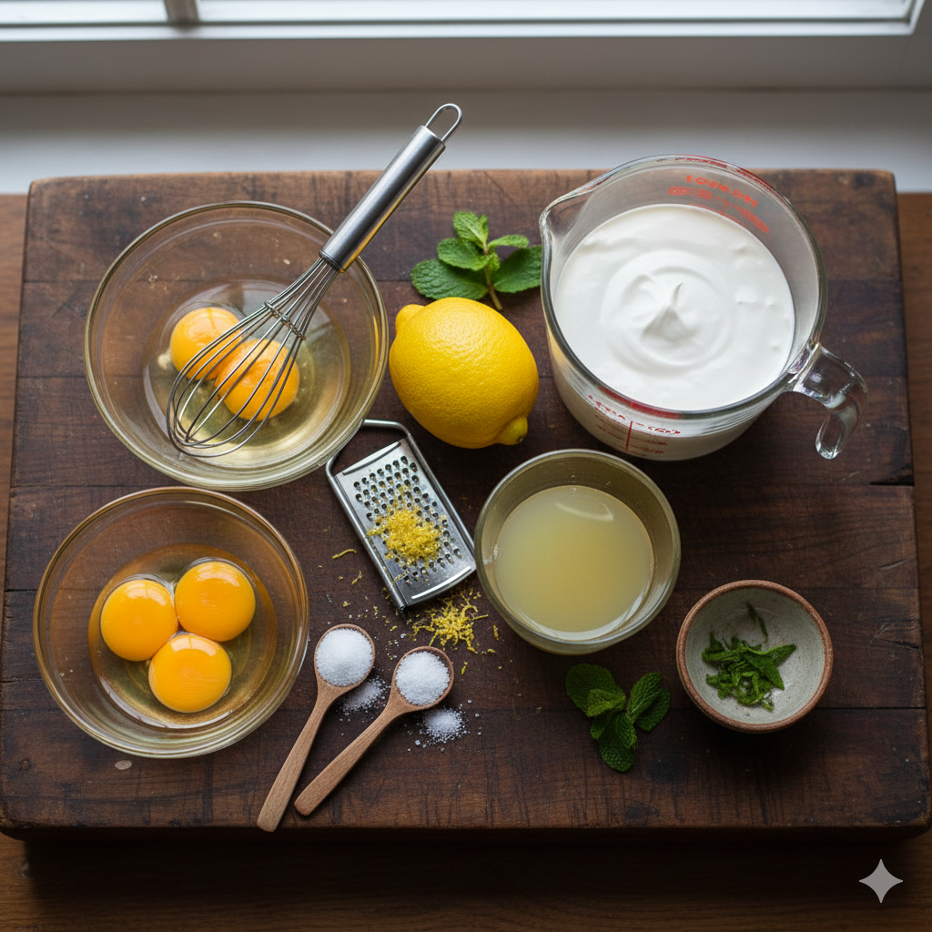 Jaunes d'œufs et sucre blanchissant dans un bol, formant une base crémeuse.