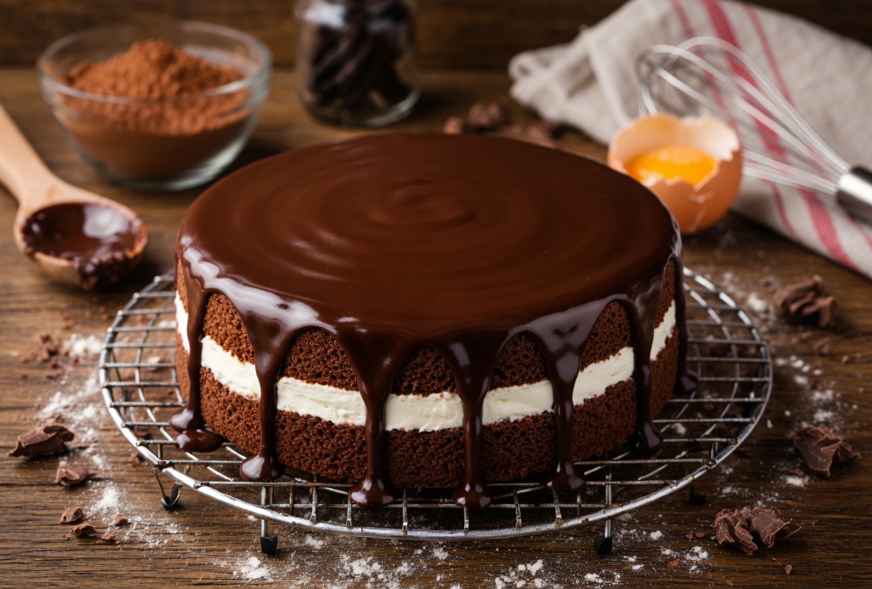 Le Meilleur Gâteau Fondant Chocolat et Mascarpone Recette Facile