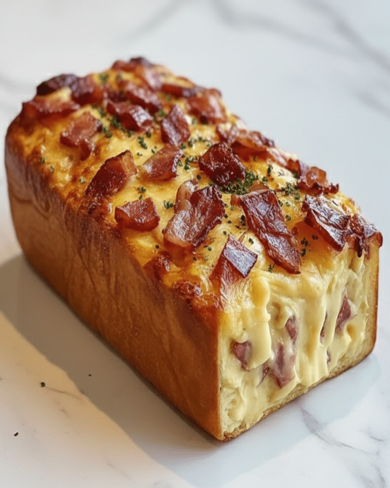 Lardons fumés dorés dans une poêle sans matière grasse Cake Camembert et Lardons