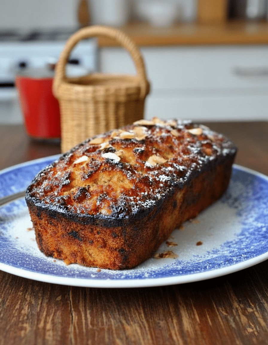 Mélange de sucre roux, cannelle et beurre fondu pour l'infusion aromatique du cake aux pommes. Cake aux Pommes à l’Ancienne