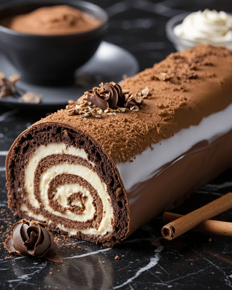 Une spatule étalant une crème blanche épaisse sur une génoise au chocolat