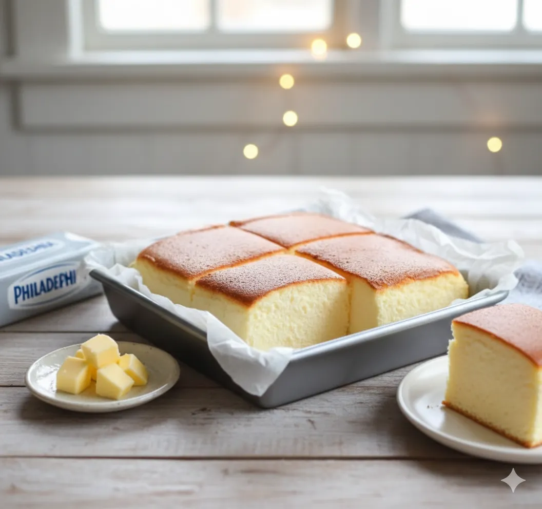 Spatule incorporant délicatement la meringue à la pâte de cheesecake, conservant l'air. Gâteau Nuage Japonais