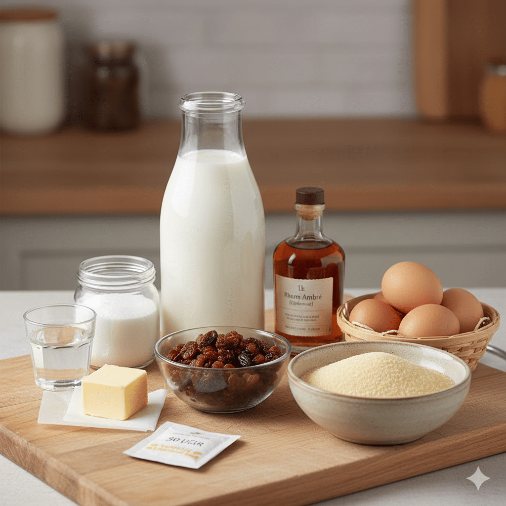 Gâteau de semoule façon Gâteau de semoule démoulé sur une assiette avec du caramel coulant sur les côtés