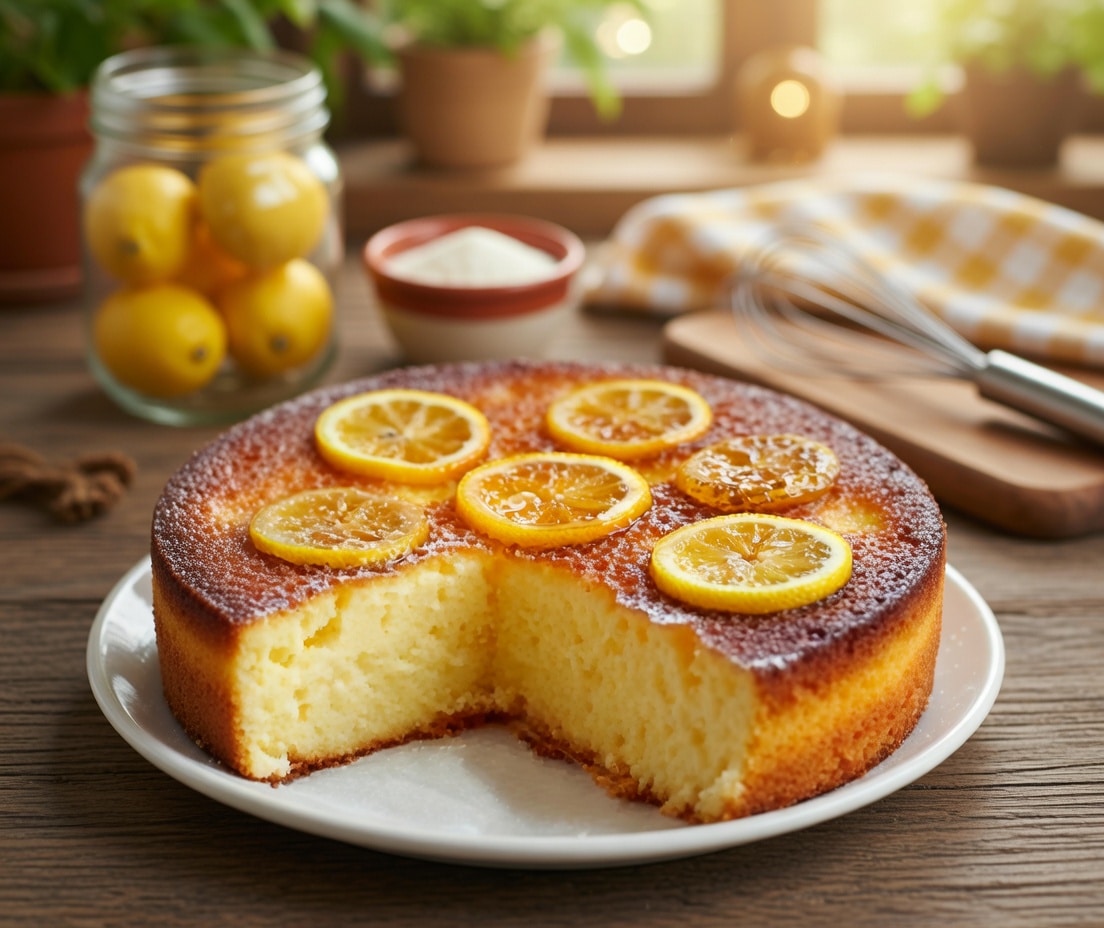 e Gâteau de Semoule à l’Orange