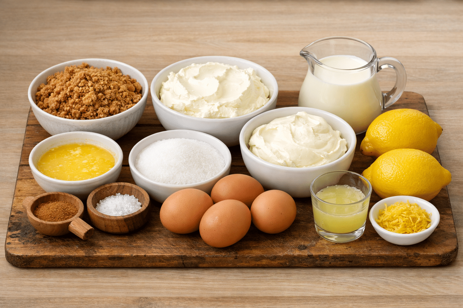  La Liste des Ingrédients : Fondant Citron Mascarpone